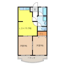 ロイヤルシティハシマⅠの物件間取画像